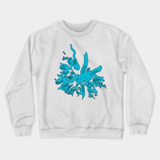 Mount Rainier Glaciers Named Crewneck Sweatshirt